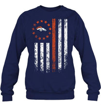 Load image into Gallery viewer, Denver Broncos american flag star shirt