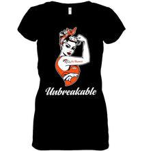 Load image into Gallery viewer, Go Denver Broncos unbreakable girl shirt