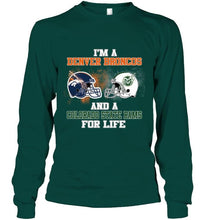 Load image into Gallery viewer, i'm a Denver Bronco and a Colorado State Ram for life shirt