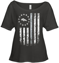 Load image into Gallery viewer, Denver Broncos american flag stars shirt