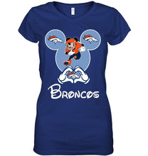 Load image into Gallery viewer, Denver Broncos Mickey shirt