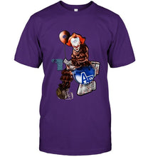 Load image into Gallery viewer, IT Boise State Broncos in toilet halloween hoodie