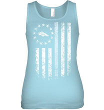 Load image into Gallery viewer, Denver Broncos american flag stars shirt
