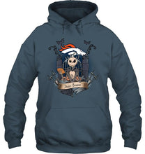 Load image into Gallery viewer, Denver Broncos Jack Skellington shirt