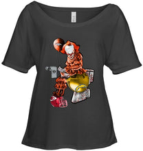 Load image into Gallery viewer, IT Denver Broncos in toilet halloween hoodie