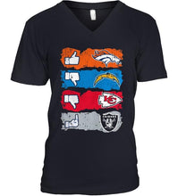 Load image into Gallery viewer, Like Denver Broncos fan shirt