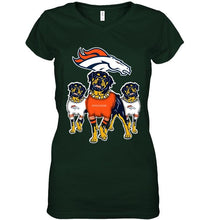 Load image into Gallery viewer, Denver Broncos Rottweilers fan hoodie