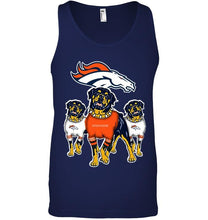 Load image into Gallery viewer, Denver Broncos Rottweilers fan hoodie