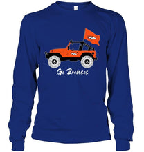 Load image into Gallery viewer, Go Denver Broncos Jeep shirt