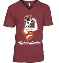 Load image into Gallery viewer, Go Denver Broncos unbreakable girl shirt