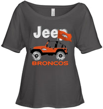 Load image into Gallery viewer, Jeep Denver Broncos fan hoodie