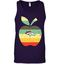 Load image into Gallery viewer, Denver Broncos teacher apple retro shirt