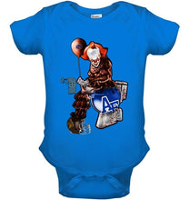 Load image into Gallery viewer, IT Boise State Broncos in toilet halloween hoodie