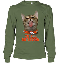 Load image into Gallery viewer, Denver Broncos cat to all my haters shirt