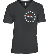 Load image into Gallery viewer, Denver Broncos american star flag shirt