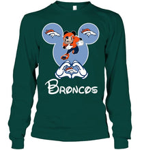 Load image into Gallery viewer, Denver Broncos Mickey shirt