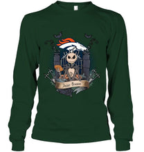 Load image into Gallery viewer, Denver Broncos Jack Skellington shirt