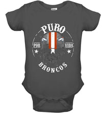 Load image into Gallery viewer, Puro Denver Broncos por vida fan shirt
