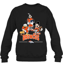 Load image into Gallery viewer, Denver Broncos mickey donald goofy fan shirt