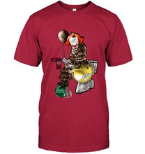 Load image into Gallery viewer, IT Western Michigan Broncos in toilet halloween hoodie