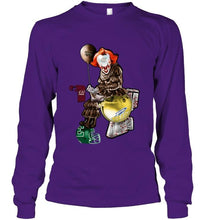 Load image into Gallery viewer, IT Western Michigan Broncos in toilet halloween hoodie