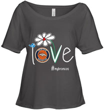Load image into Gallery viewer, Love my Broncos Denver Broncos daisy fan shirt