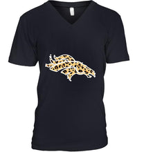 Load image into Gallery viewer, Denver Broncos tiger pattern layer shirt