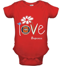 Load image into Gallery viewer, Love my Broncos Denver Broncos daisy fan shirt