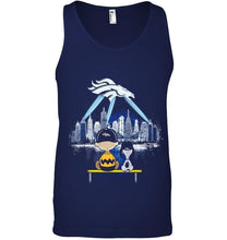 Load image into Gallery viewer, snoopy watch Denver Broncos city shirt