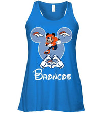 Load image into Gallery viewer, Denver Broncos Mickey shirt