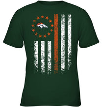 Load image into Gallery viewer, Denver Broncos american flag star shirt