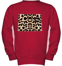 Load image into Gallery viewer, Denver Broncos Leopard State Map love shirt