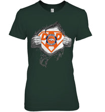 Load image into Gallery viewer, Denver Broncos dad superman shirt