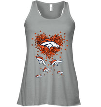 Load image into Gallery viewer, Denver Broncos tiny hearts shape shirt