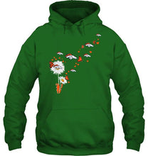 Load image into Gallery viewer, Denver Broncos daisy butterfly fan shirt