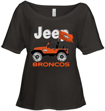 Load image into Gallery viewer, Jeep Denver Broncos fan hoodie