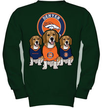 Load image into Gallery viewer, Denver Broncos Beagles fan shirt