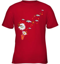 Load image into Gallery viewer, Denver Broncos daisy butterfly fan shirt