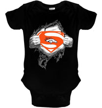 Load image into Gallery viewer, Denver Broncos Superman Ripped shirt