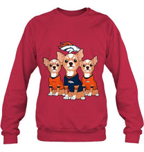 Load image into Gallery viewer, Denver Broncos Chihuahuas fan shirt