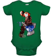 Load image into Gallery viewer, IT Boise State Broncos in toilet halloween hoodie