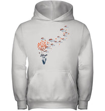 Load image into Gallery viewer, Denver Broncos dandelion shirt