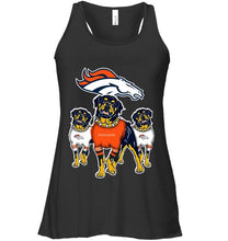 Load image into Gallery viewer, Denver Broncos Rottweilers fan hoodie