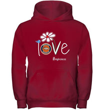 Load image into Gallery viewer, Love my Broncos Denver Broncos daisy fan shirt