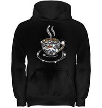 Load image into Gallery viewer, Denver Broncos coffee cup diamond glitter shirt