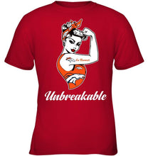 Load image into Gallery viewer, Go Denver Broncos unbreakable girl shirt