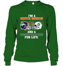 Load image into Gallery viewer, i'm a Denver Bronco and a Colorado State Ram for life shirt