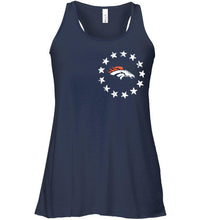 Load image into Gallery viewer, Denver Broncos american star flag shirt
