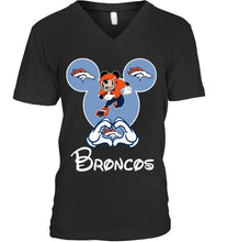 Load image into Gallery viewer, Denver Broncos Mickey shirt