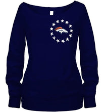 Load image into Gallery viewer, Denver Broncos american star flag shirt